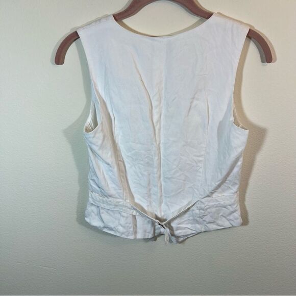 Scout Women’s White Vest Top XS Made in USA - Picture 7 of 10
